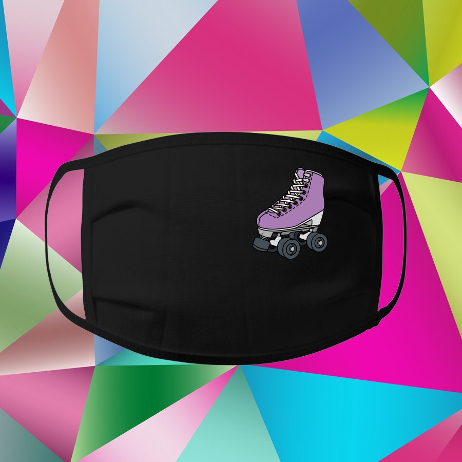 Roller Skate Face Mask Etsy