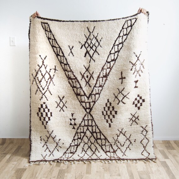 5 X 4 7 Moroccan Beni Ourain Rug