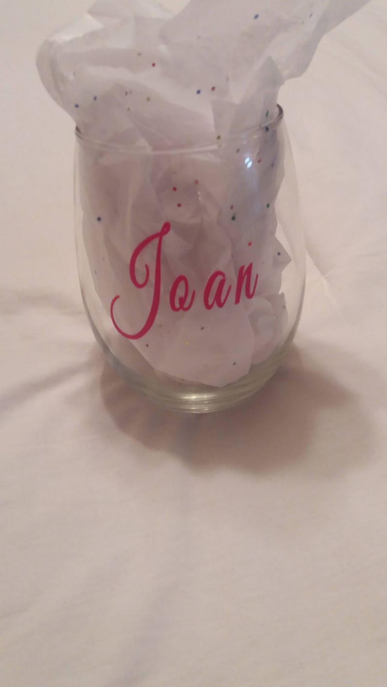 Girlfriends Wine Glasses/ Personalized Wine Etsy