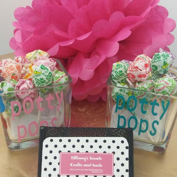 Potty Treat Jar Etsy