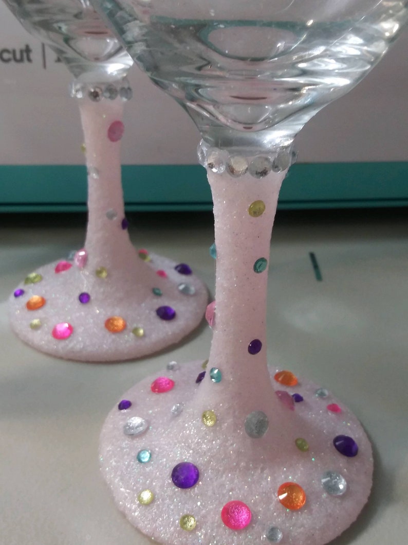 Unicorn Glasses/Glitter Wine Glasses/Trash the Glass ...