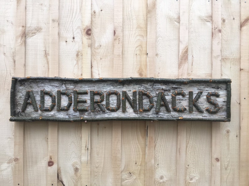 personalized custom sign Custom birch bark sign customizable, great for indoor and outdoor spaces