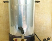 Vintage Mirro-Matic 35 Cup Electric Percolator-All Parts Intact and Working Condition-Great Party Gathering Coffee Percolator- Retro