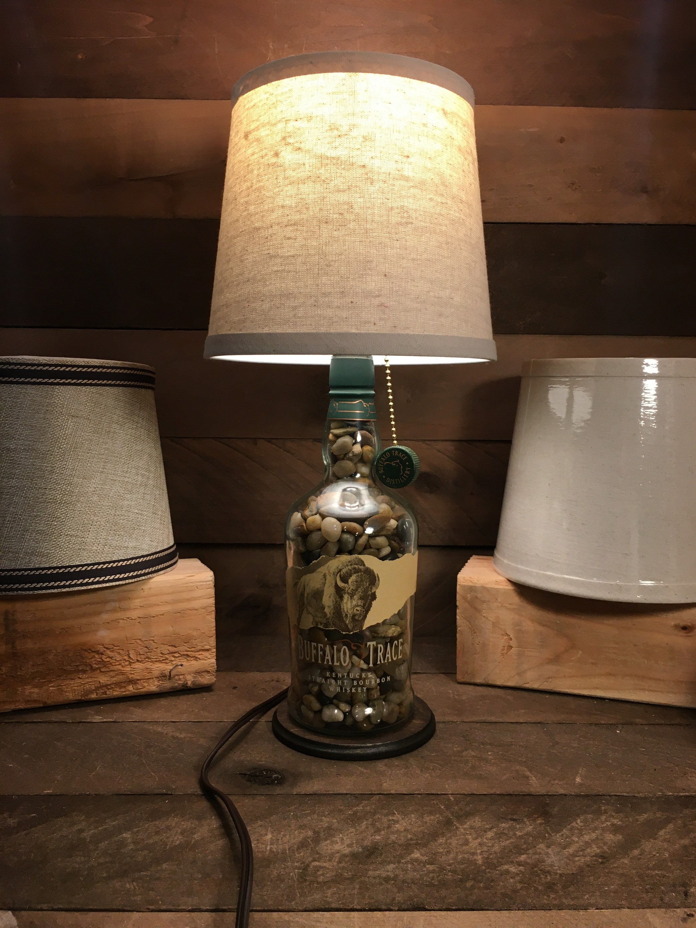 BT Kentucky Bourbon Whiskey Bottle Lamp 750 Ml - Etsy