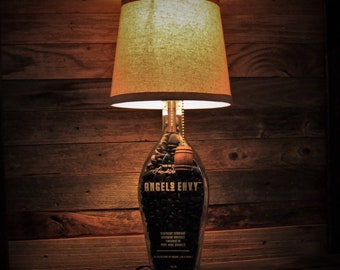 Angels Envy Bourbon Bottle Lamp