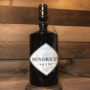 Hendrix Gin Bottle Lamp