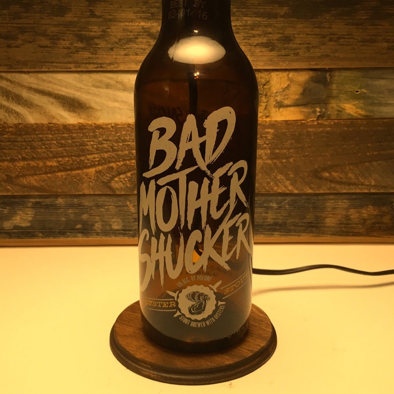 Abita Bad Mother Shucker Beer Lamp