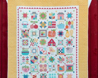 Farm Girl Vintage Quilt Book by Lori Holt, Bee in my Bonnet - PAPER/PRINTED