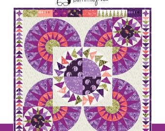 Eclipse Quilt Pattern By Pamela Jane Morgan From Pammie Jane - Printed Paper Pattern