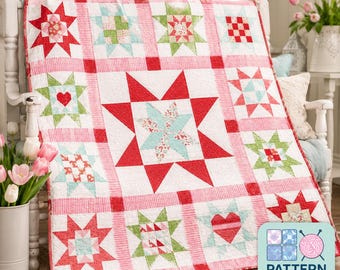 273 Adore Quilt Pattern By Camille Roskelley From Thimble Blossoms - PAPER/PRINTED