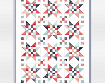 Scrap Jar Stars Quilt Pattern By Amber Johnson From Gigi's Thimble - PAPER/PRINTED