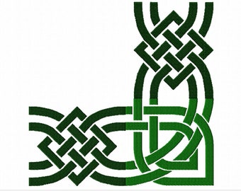 Celtic Knot Border Satin Stitch Machine embroidery design