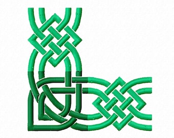 Celtic Knot Border Satin Stitch Machine embroidery design