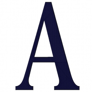 PES 9 inch SERIF font