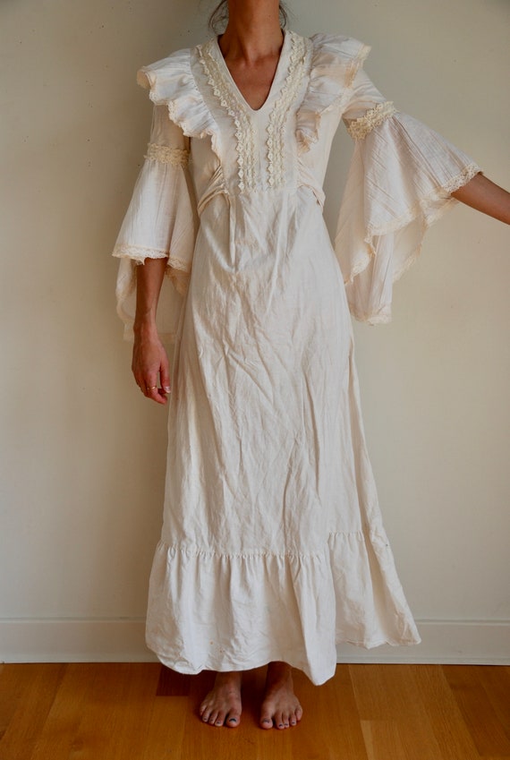 boho prairie dress