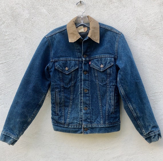 Vintage 80's Levi Jacket//BlanketLined//Epic Style//… Gem