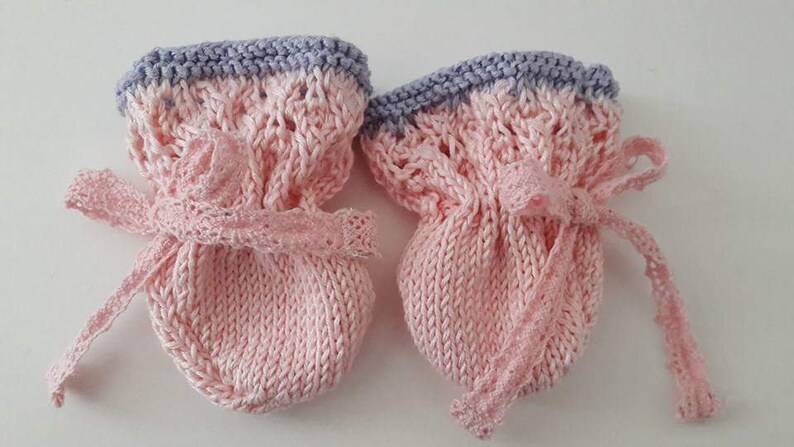 pink scratch mitts