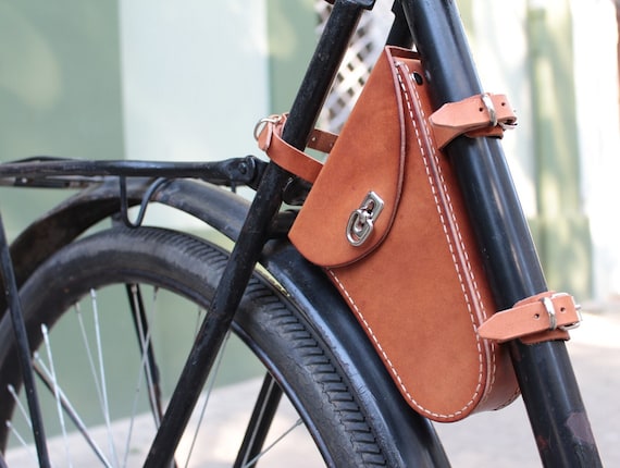 Vintage Leather Bike Bag – Griff Electric Bikes - More Power - More Fun