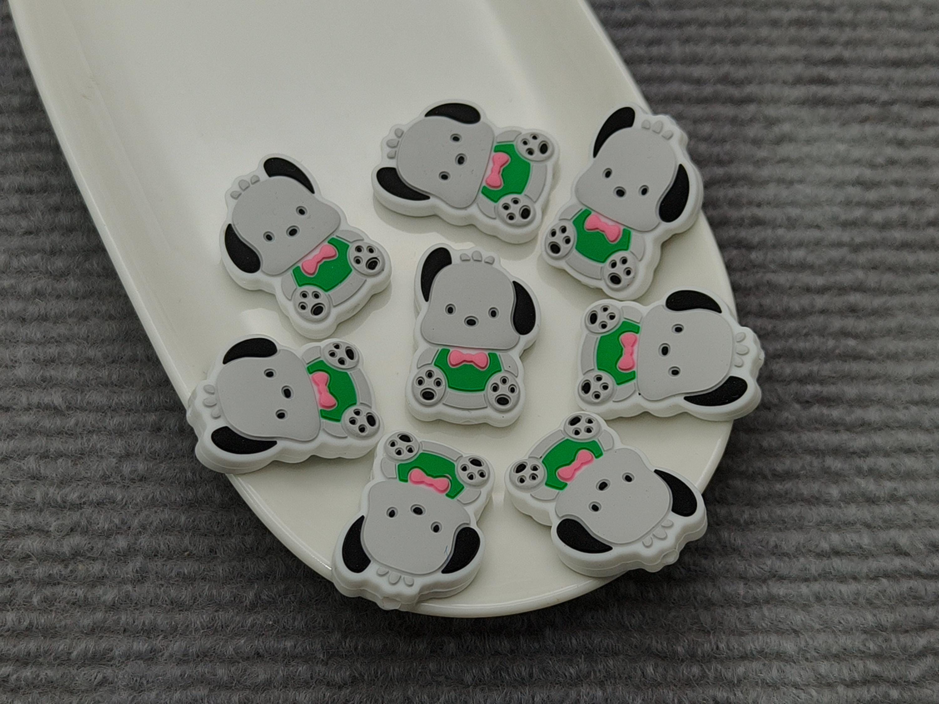 WEWAYSMILE 10 Pezzi Perline Silicone,Perle di Silicone Animale,Perle di Silicone Del Fumetto,Adatto per la Catena Chiave del Braccialetto Della Collana Mestieri Gioielli(Gamepad