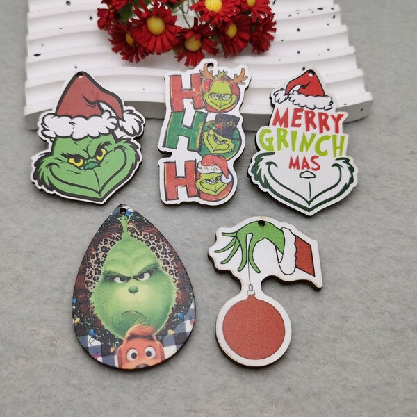 Grinch Wood Cutout Pattern Etsy