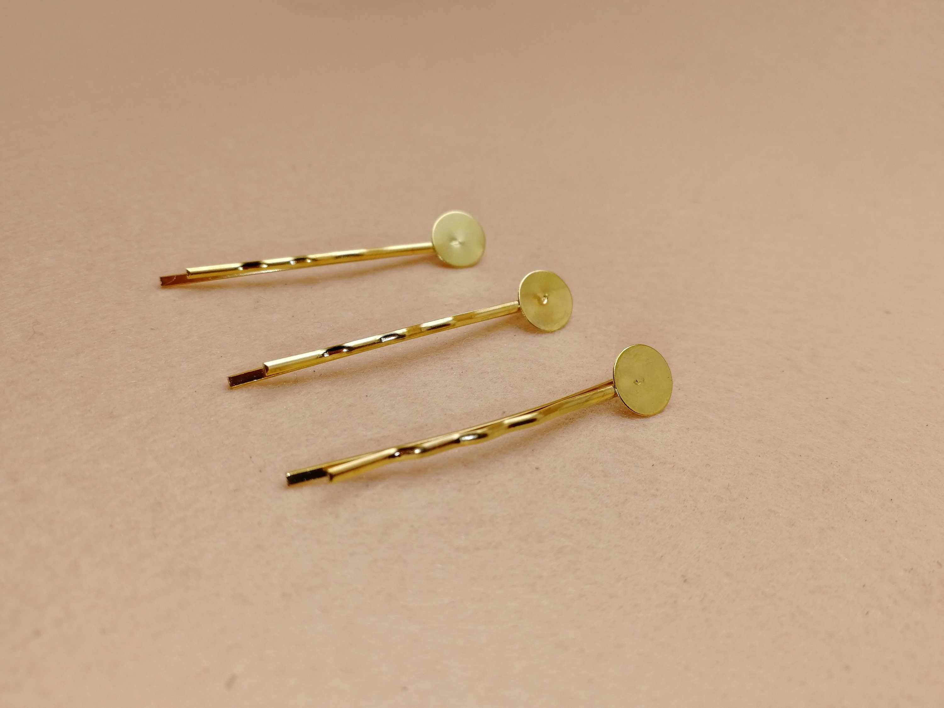 4 colors option 100pcs 45mm length metal bobby pin with 8mm Etsy
