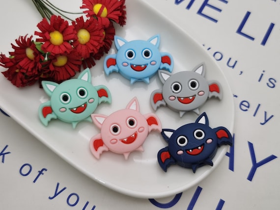 Perle En Silicone Halloween Fantôme Crâne Citrouille Lanterne Focale Pour Stylo Bracelet Collier Porte-clés Lanière Silicone Perle Charme Trouver AS0387 - France