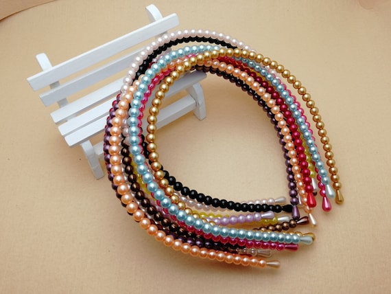 METAL BEAD BRACELET THIN CHOCOLATE BROWN W/GOLD METAL BEAD BRACELET THIN CHOCOLATE BROWN W/GOLD