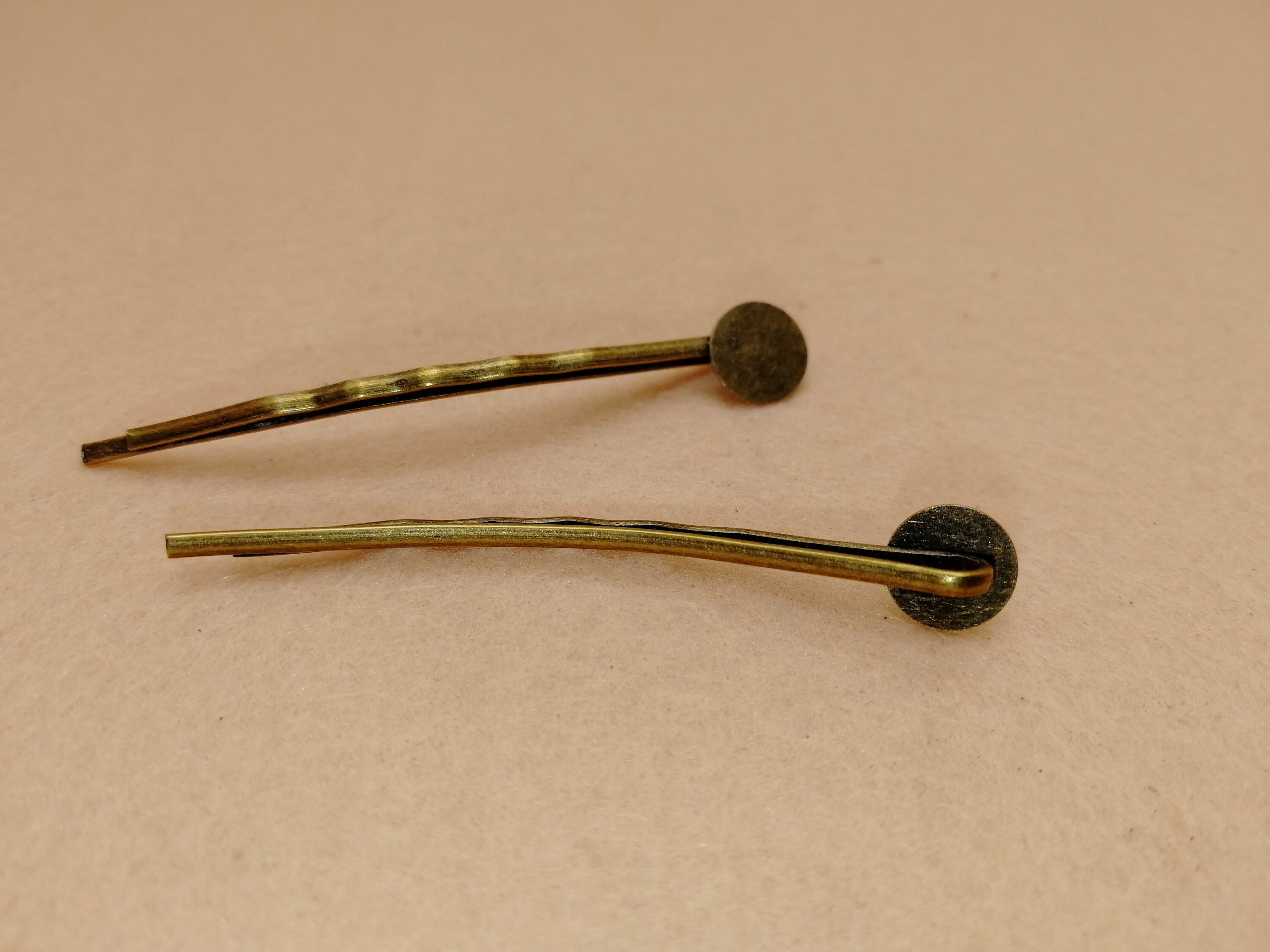 4 colors option 100pcs 45mm length metal bobby pin with 8mm Etsy