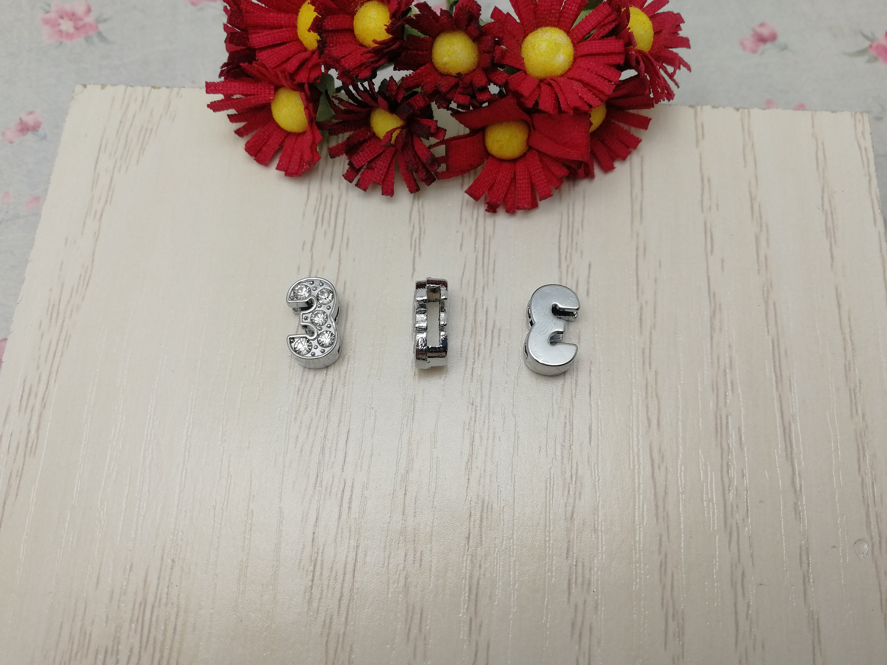 10/100 Pieces Silver Color Imitate Diamond Crystal 10/100 Pieces Silver Color Imitate Diamond Crystal