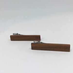 Bolivian Rosewood Tie Clip wooden tie clip tie clip wood tie clip mens accessories image 3