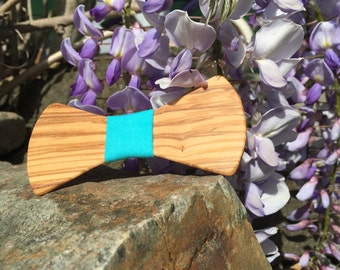 Children's Olive Wood Bowtie