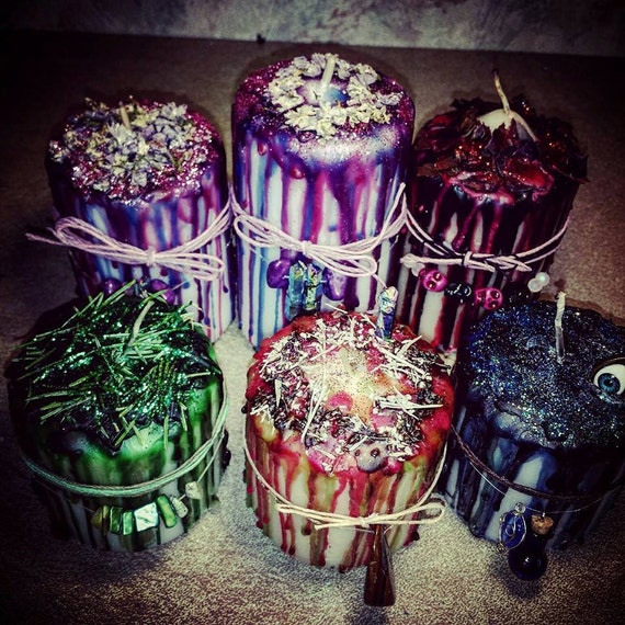 Create Your Own Large Drippy Pillar Candle Altar Candle Etsy