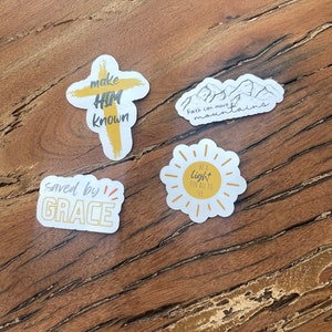 Faith sticker packs