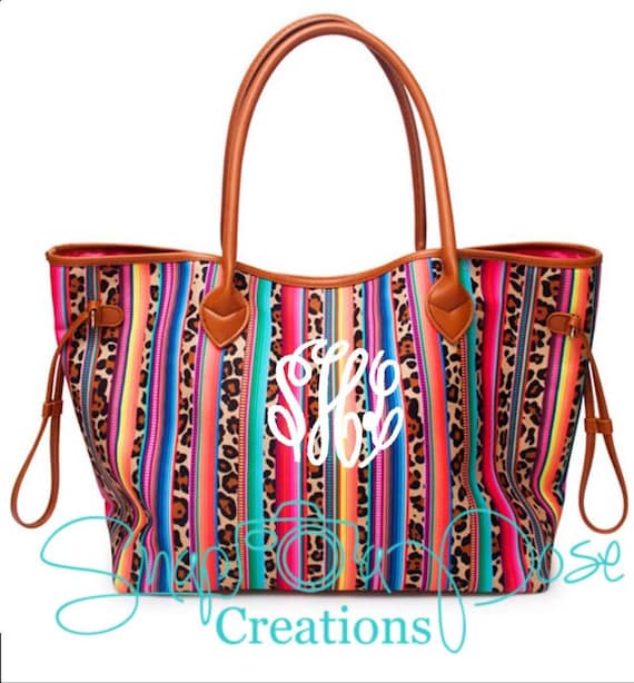 Serape weekender best sale bag