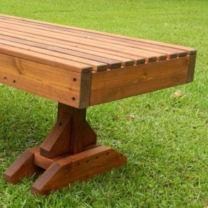 Cedar Wood Coffee Table, Handmade Outdoor Living Room Furniture image 9