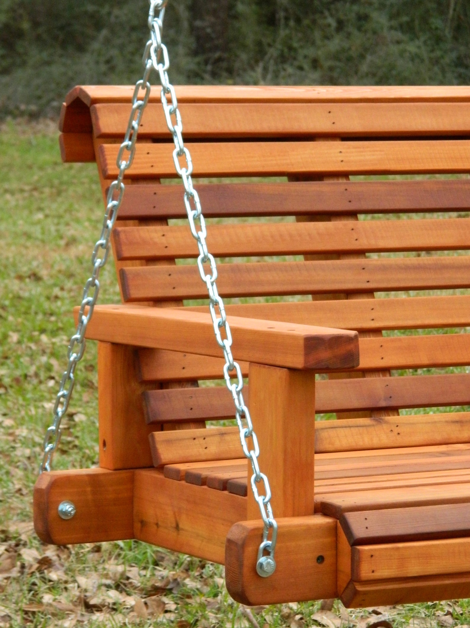 2ft Cedar Porch Swing Swing Chair Patio Chair Swing Tree Etsy