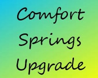 Comfort Springs Upgrade for any Southern Swings Porch Swing Order