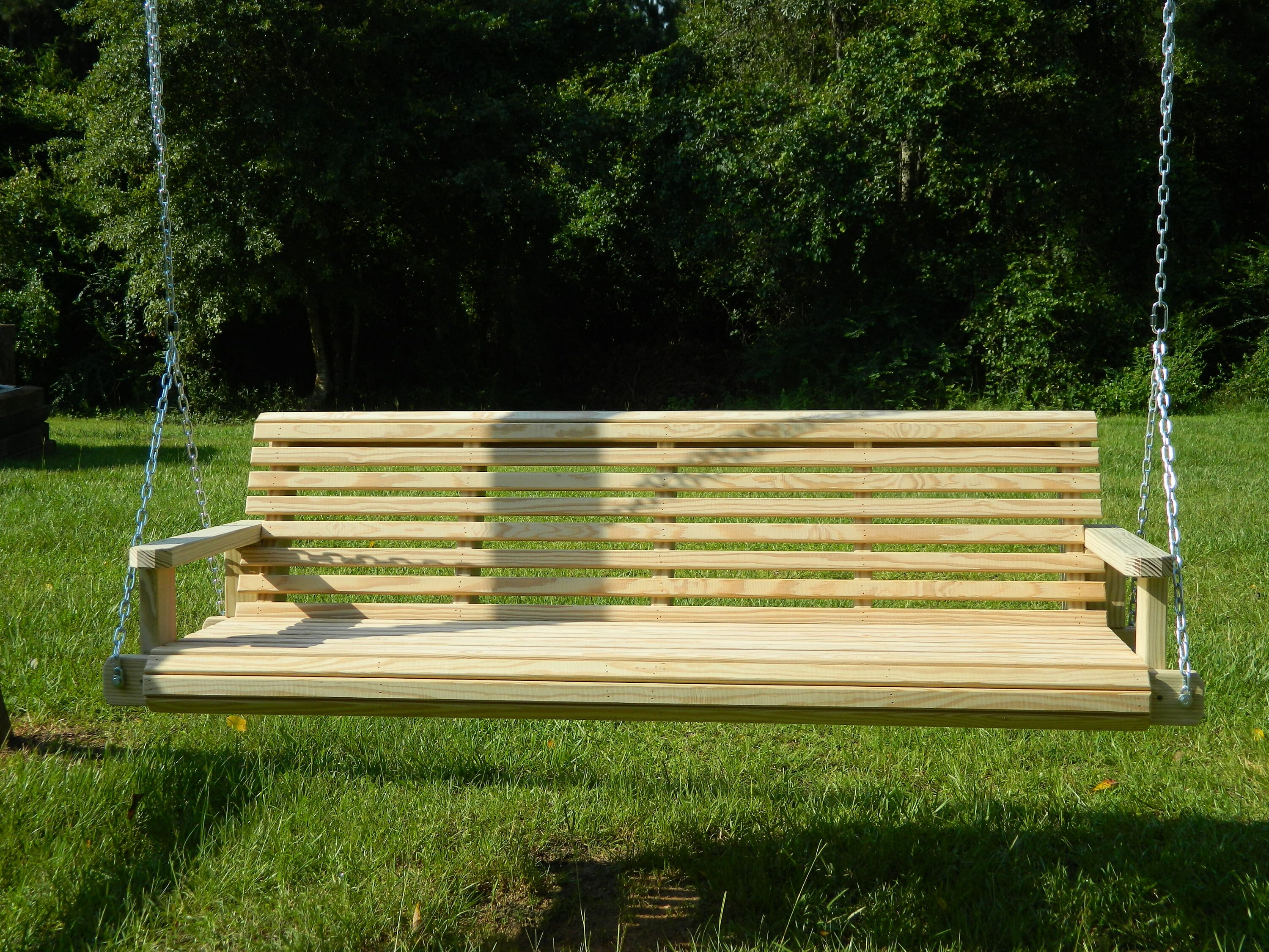 Balançoire De Porche Traitée Sous Pression Meubles Extérieurs - Etsy Canada