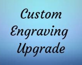 Engraved Lettering Personalization Upgrade for Southern Swings and Gliders