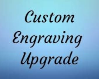 Engraved Lettering Personalization Upgrade for Southern Swings and Gliders