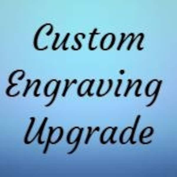 Engraved Lettering Personalization Upgrade for Southern Swings and Gliders