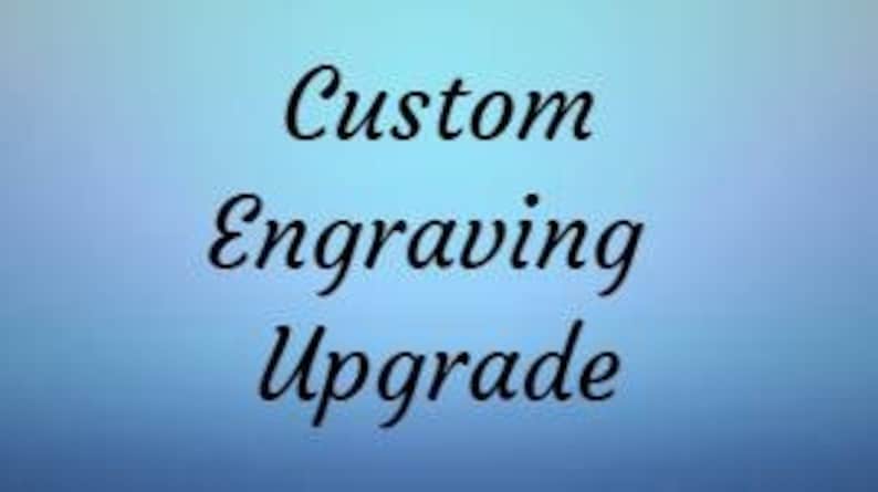 Engraved Lettering Personalization Upgrade for Southern Swings and Gliders image 1