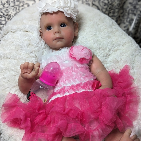 Chunky Full Body Silicone Reborn Girl Doll Etsy