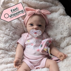 17&quot; Preemie Full Body Silicone Baby: Anatomically Correct Drink/Wet Reborn Doll