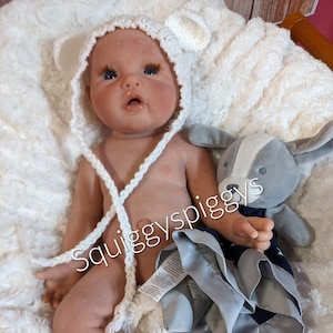 17&quot; Full Body Silicone Drink & Wet Preemie Baby – Anatomically Correct Girl or Boy – Ecoflex 15 – Therapy Doll – Payment Plans Available