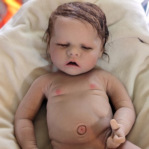 Full body reborn silicone eco 15 18" anatomically correct  7 lb Boy or girl doll  made to order payments