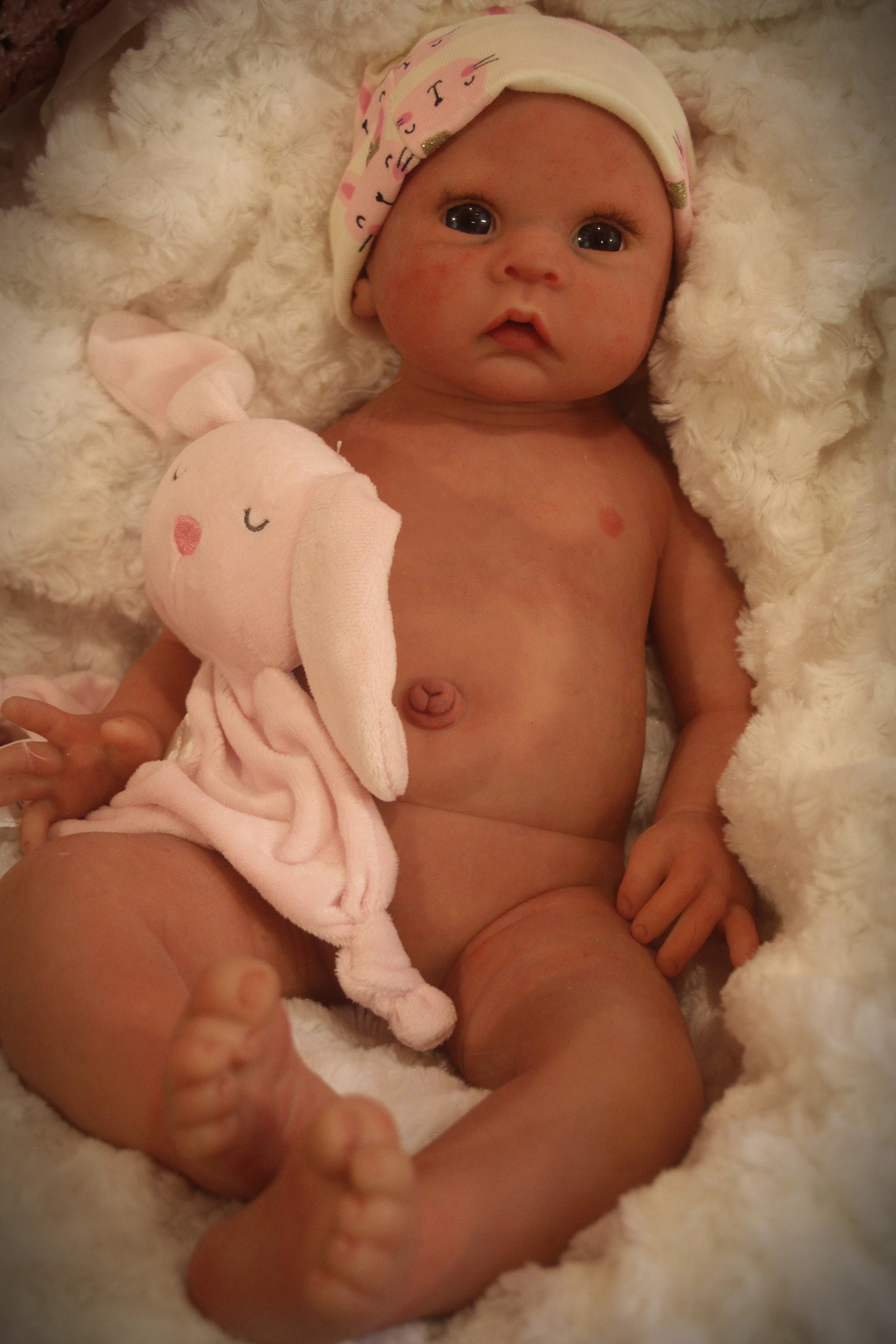 20'' Silicone Doll Reborn Baby girl naked doll 52 CM realistic Handmade  Cloth Body Babies nude Doll Toys for Children Best Gift