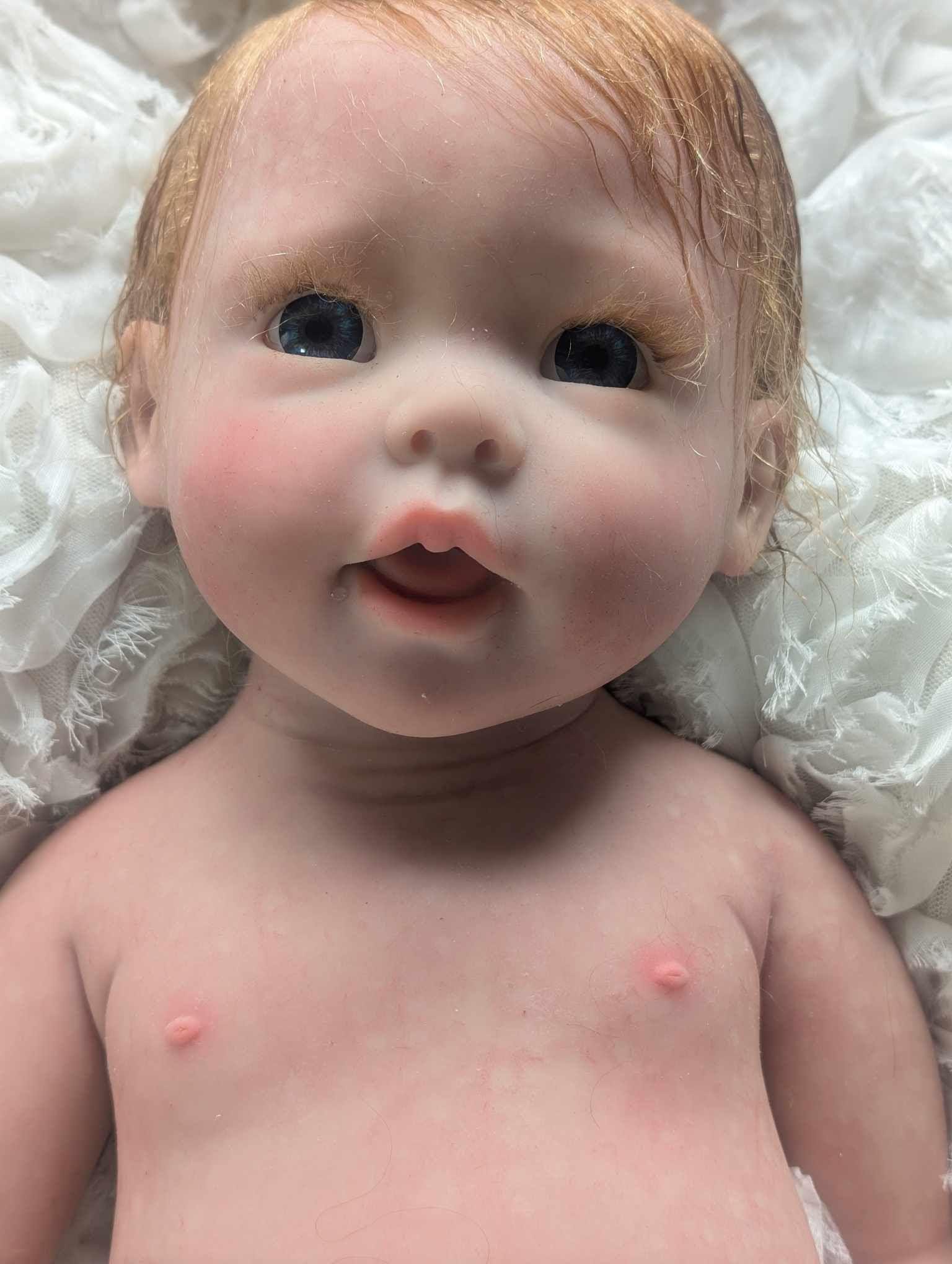Full Body Solid Silicone Reborn Baby Doll - 21