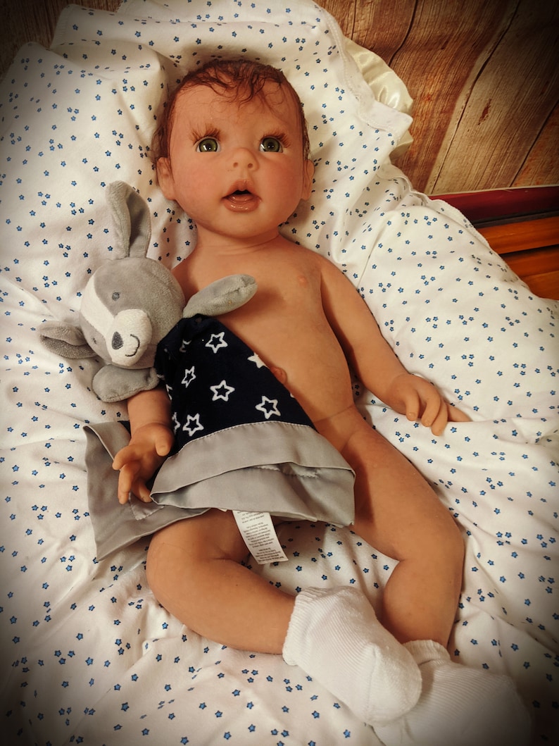 Full Body Solid Silicone Baby Boy 21 Reborn Baby Doll Etsy UK