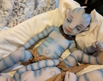 20" Avatar boy full body silicone reborn glow anatomically correct Payments available Therapy